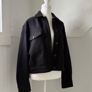 Aritzia Wilfred Ganna Merino Wool Jacket – Size Small